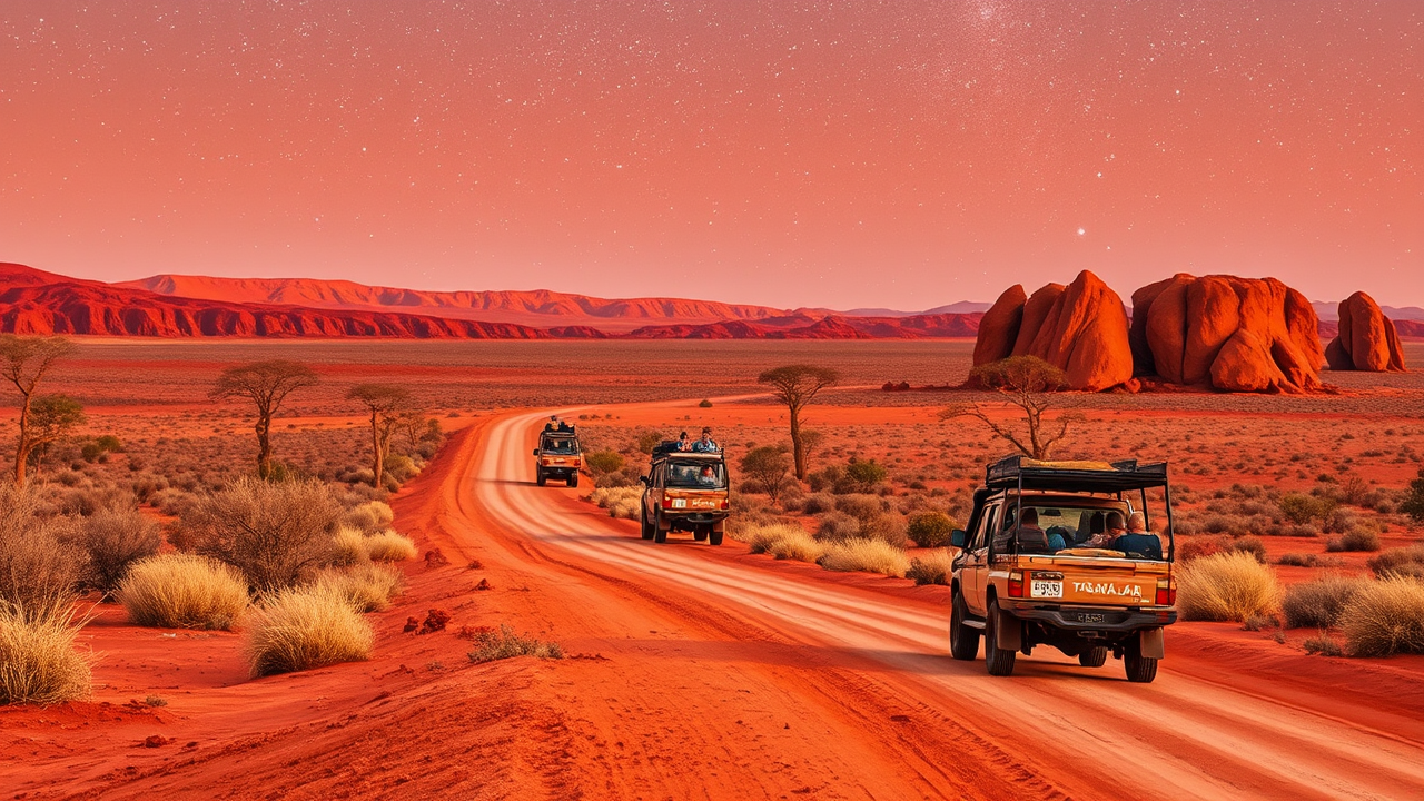 Exploring the Outback: Road Trip through the Australian Bush – A Journey on the Tanami Track