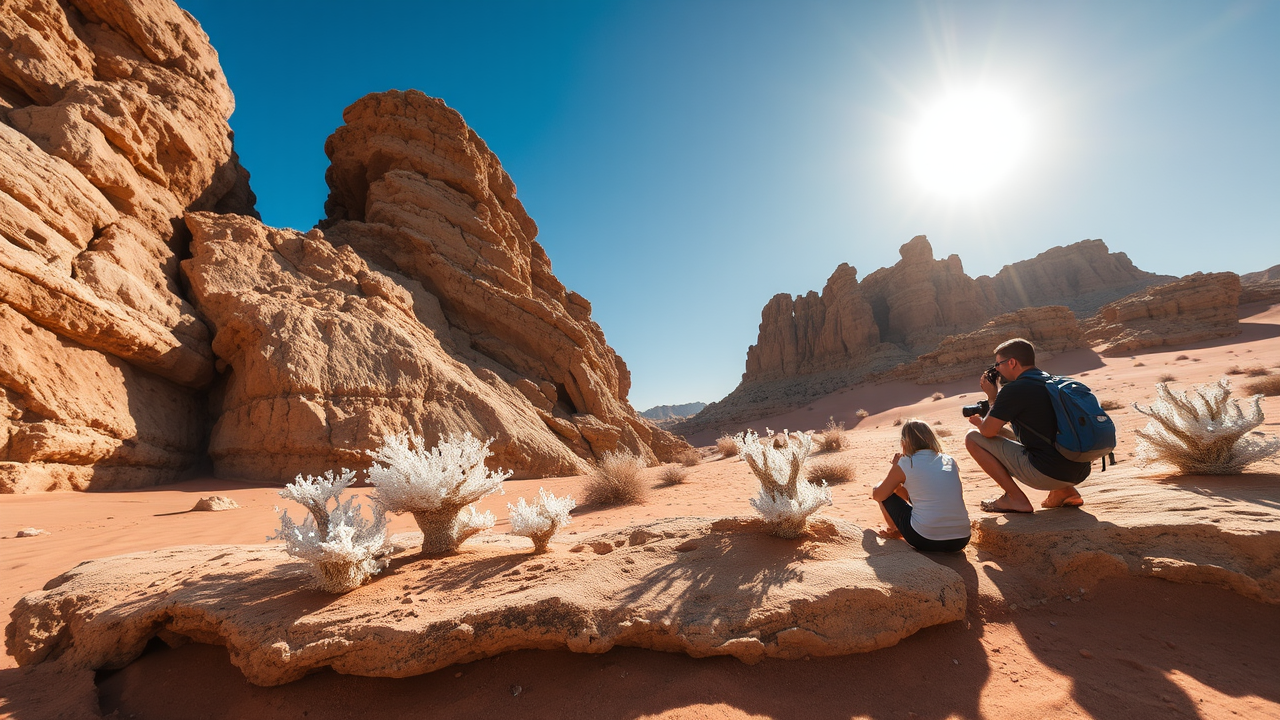 Unveiling the Enigmatic Microbial World: Secrets of Life in Desert Rocks