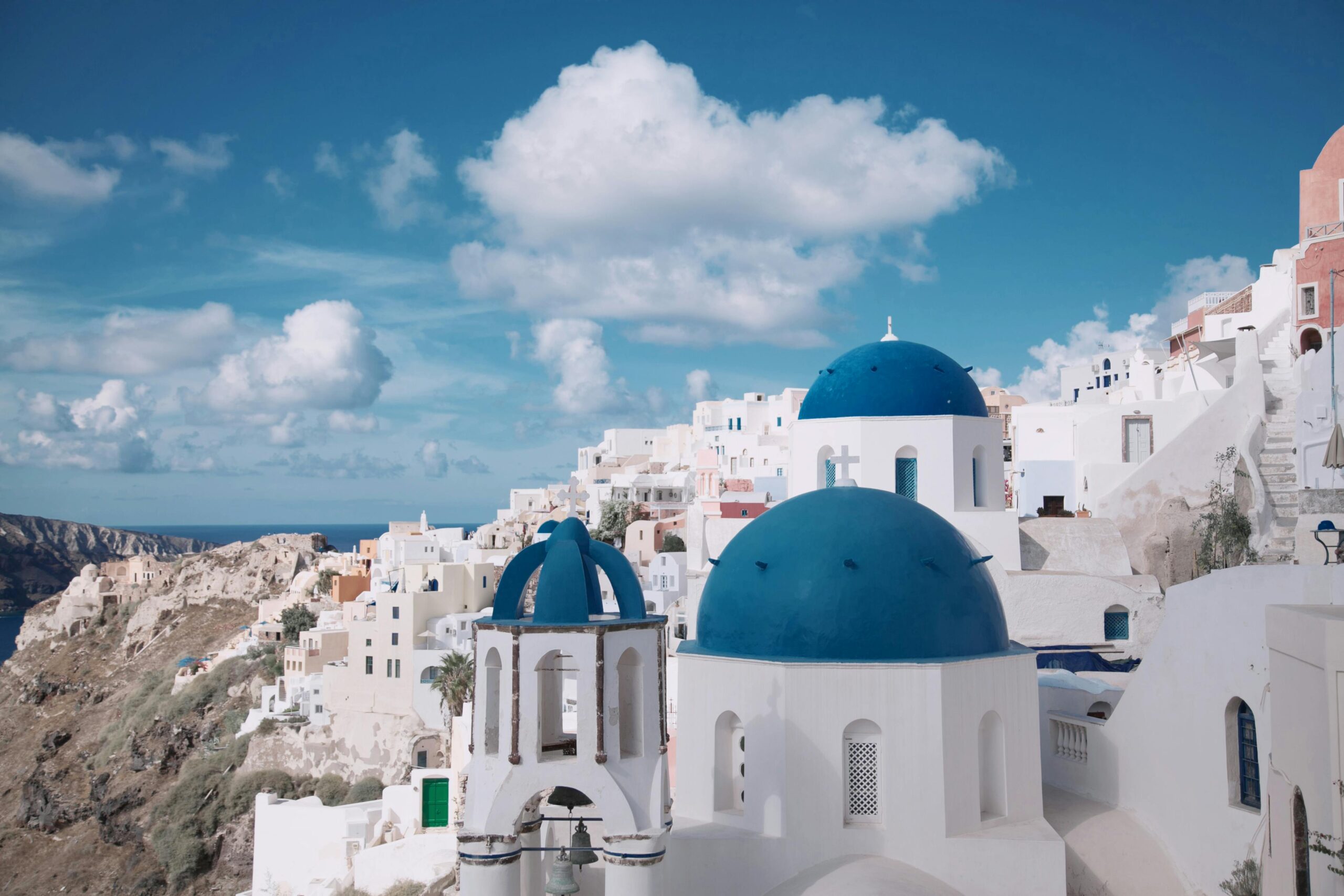 Santorini Sunset: A Mediterranean Dream
